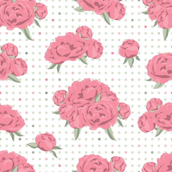 Fondo de flores — Vector de stock