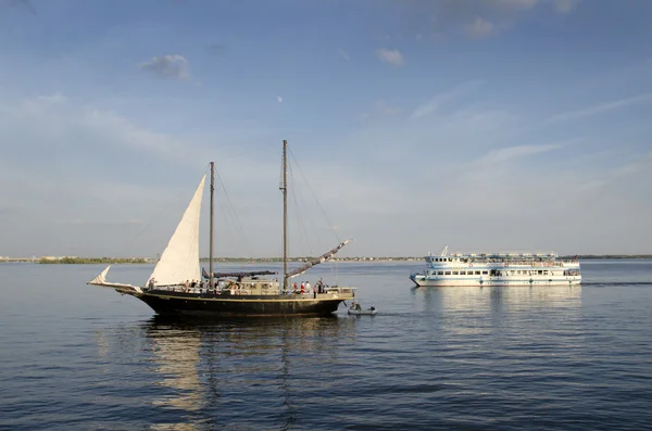 volga üzerindeki akşam