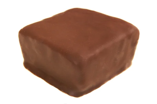 One closeup sweet chocolate — Stock Photo, Image