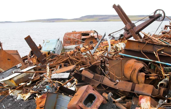 Havet kusten dump — Stockfoto