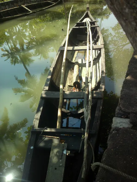 Водный Транспорт Индии Винтажные Суда Сделать Лодку — стоковое фото