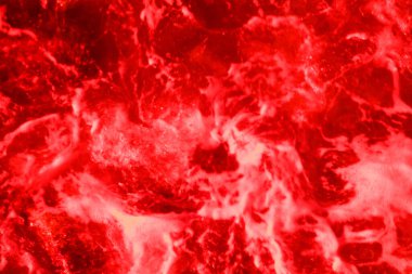 Kötü havada şiddetli fırtınalı deniz suyu. Gerçeküstü sanat kızılötesi fotoğrafı.