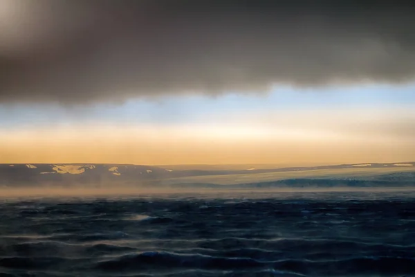 Mar Kara Bacia Oceano Ártico Alto Ártico Arquipélago Novaya Zemlya — Fotografia de Stock