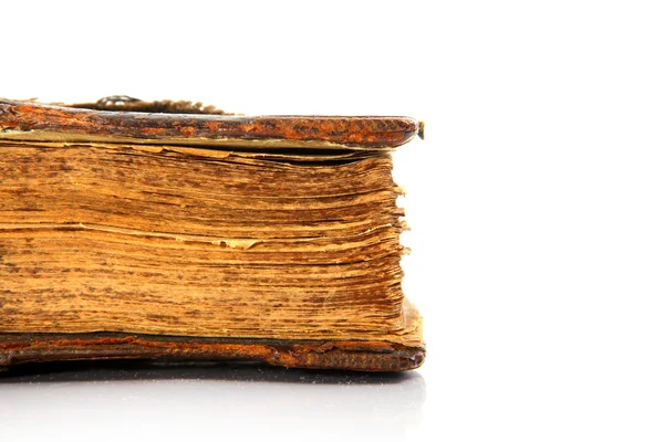 Старі книги, ізольовані — стокове фото