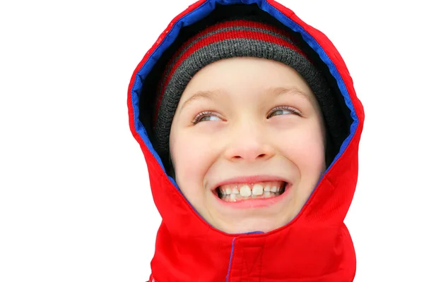 Boy in the Winter — Stock Photo, Image