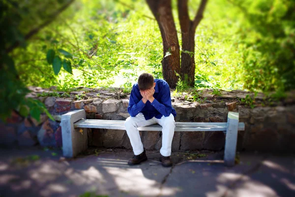 Sad Young Man — Stock Photo, Image