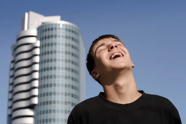 Adolescente feliz — Fotografia de Stock