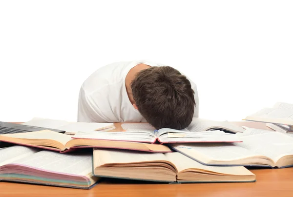Student usnout — Stock fotografie