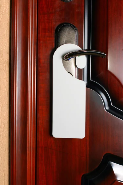 Tag On The Door — Stock Photo, Image