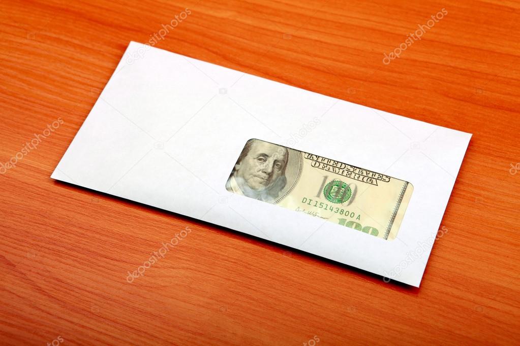 Envelope With a Money