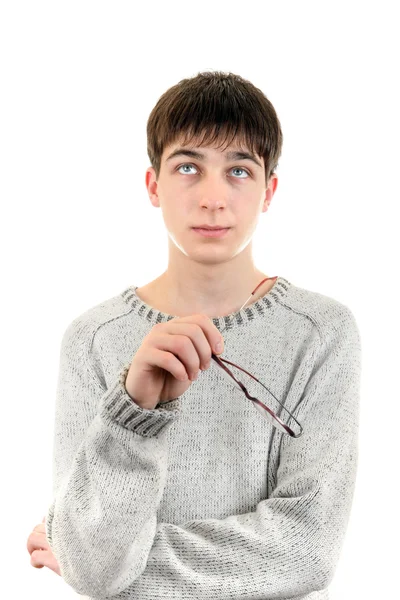 Young Man Thinking — Stock Photo, Image