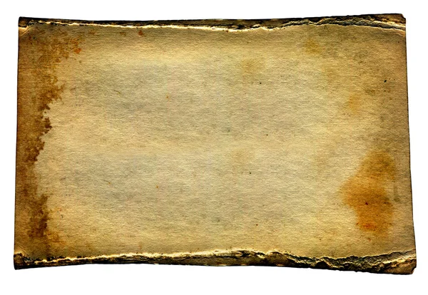 Antik Kağıt izole — Stok fotoğraf