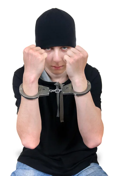 Man in Handcuffs — Stock Photo, Image