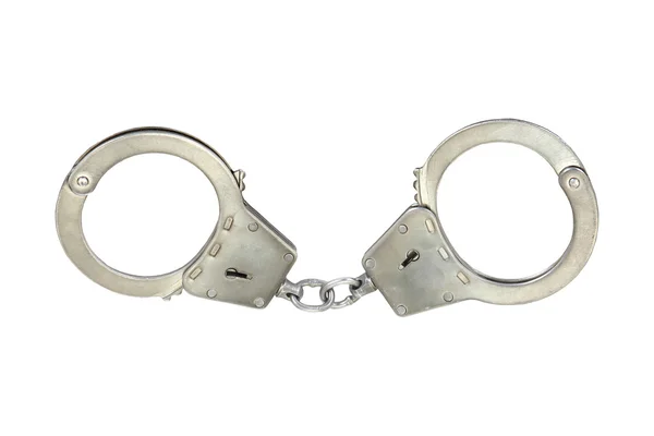 Handcuffs Isolated — Stock Photo, Image