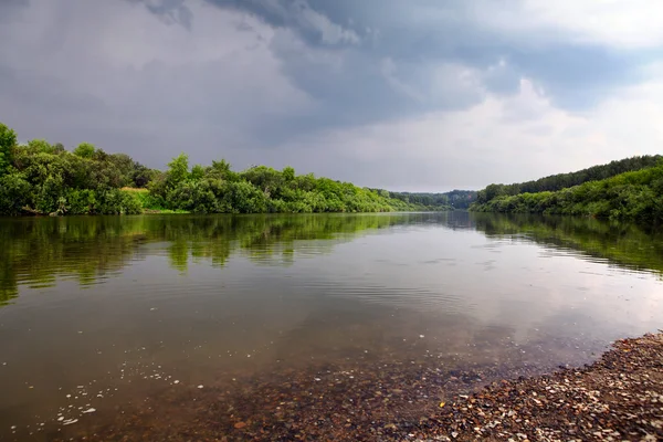 Small River Nature Landscape — Stock Photo, Image