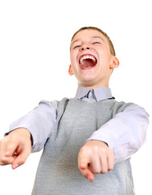 Boy Laughing clipart
