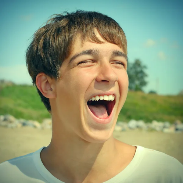 Adolescente feliz — Fotografia de Stock