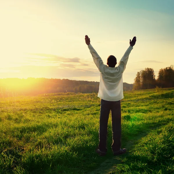 Praying Man — Stock Photo, Image