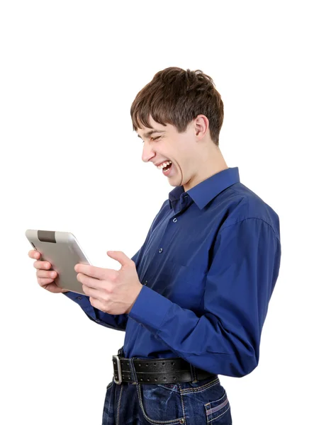 Adolescente con Tablet Computer —  Fotos de Stock