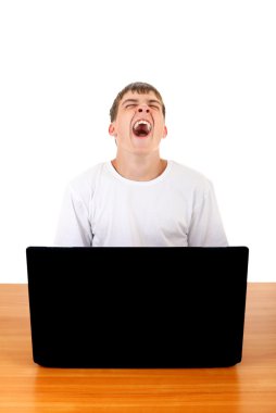 laptop esneme genç