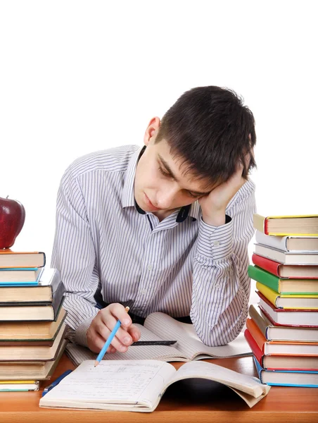 Estudiante cansado — Foto de Stock