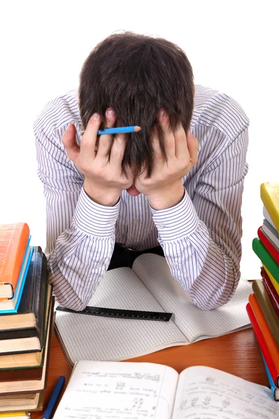 Tired Student — Stock Photo, Image
