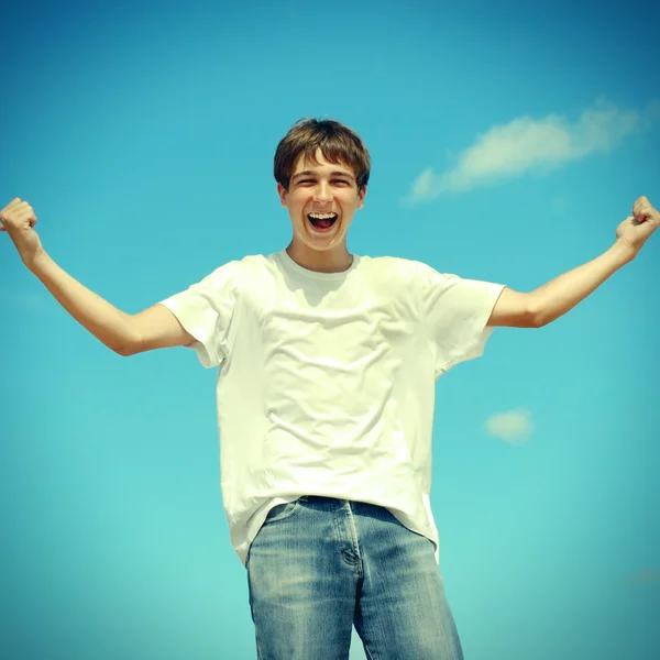 Adolescente feliz — Fotografia de Stock