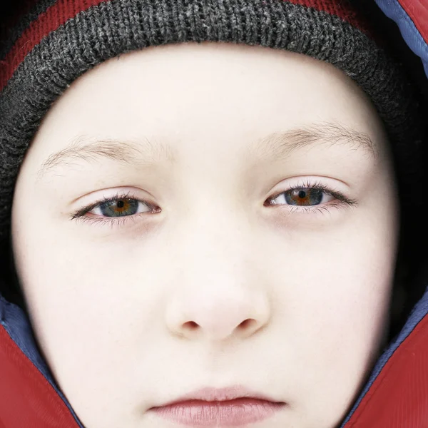 Sad Kid Portrait — Stock Photo, Image