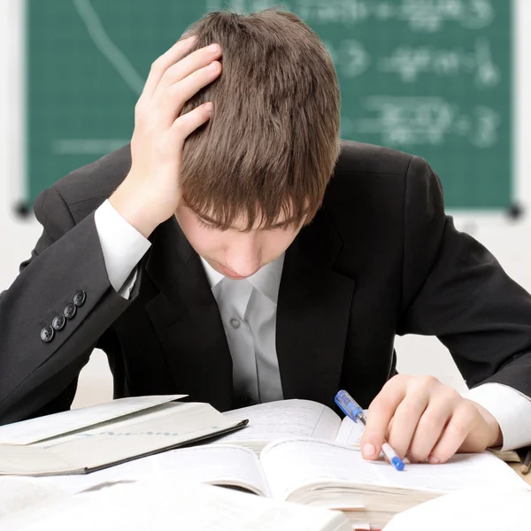 Tired Student — Stock Photo, Image