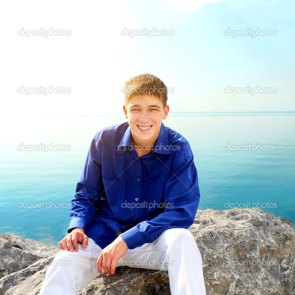 Teenager at Seaside