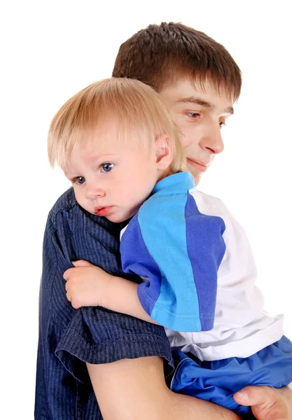 Young Father and Baby — Stock Photo, Image