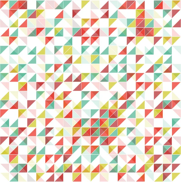 Geometrischer Hintergrund in Vintage-Farben — Stockvektor