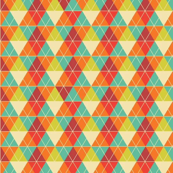 Geometric background in vintage colors — Stock Vector