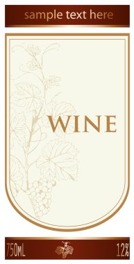 şarap etiketi