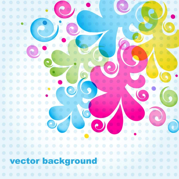 Floral background — Stock Vector