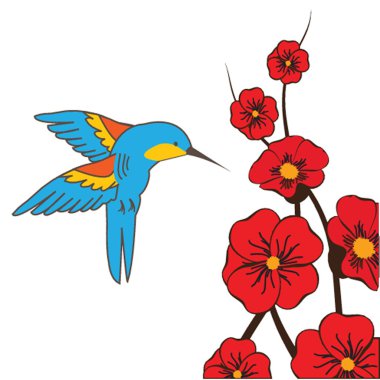 çiçekler yaz aylarında beslenme himmingbird güve