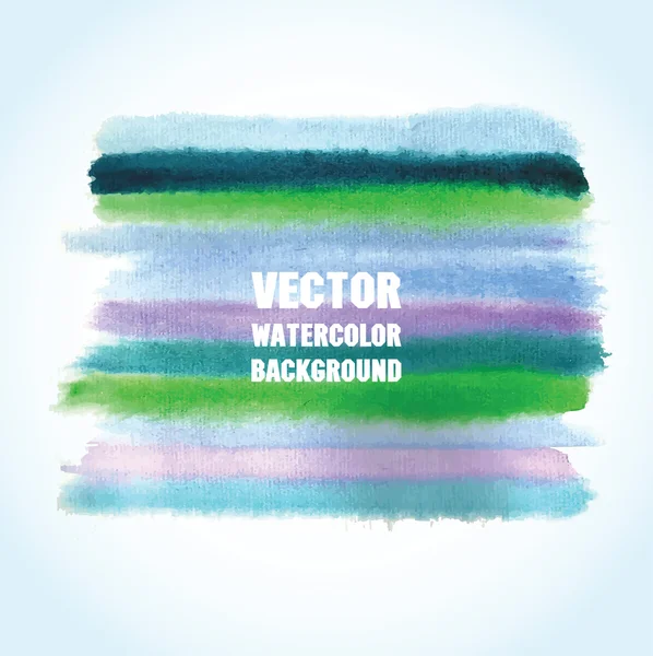 Watercolor vector background with place for your text. — Stock Vector