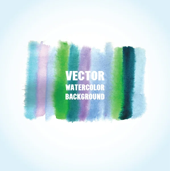Watercolor vector background with place for your text. — Stock Vector