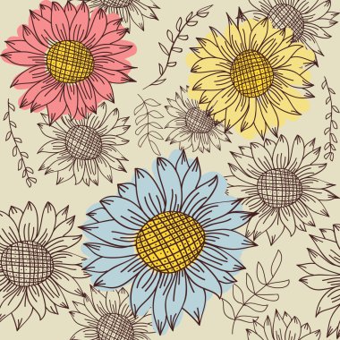 Ayçiçekleriyle süslenmiş kusursuz bir klasik süs.