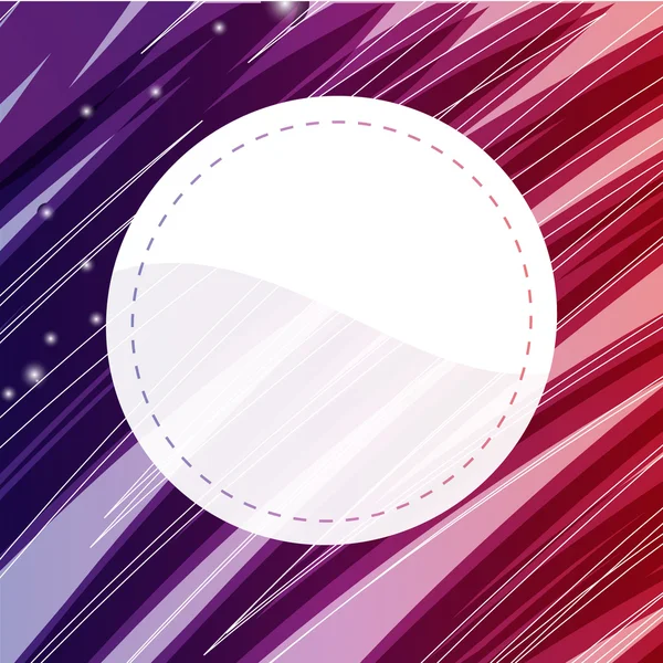 Diseño de vectores digitales con estilo. Banner abstracto violeta — Vector de stock