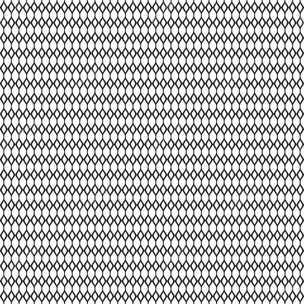 Geometrical black and white seamless pattern