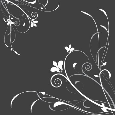 Çiçekli tebrik kartı