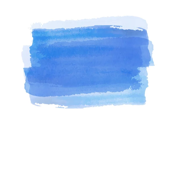Banner de fondo azul acuarela — Archivo Imágenes Vectoriales