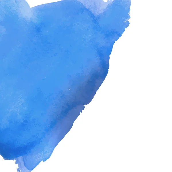 Banner de fundo aquarela azul —  Vetores de Stock