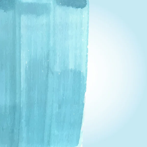 Blauer Aquarell Hintergrund Banner — Stockvektor