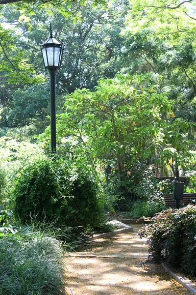 Alicja keck parku pomnik ogrody — Zdjęcie stockowe
