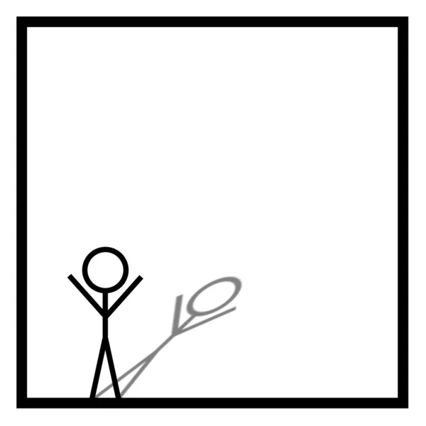 Stickman — Stock Photo, Image