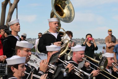 San diego WWII kiss heykel töreni