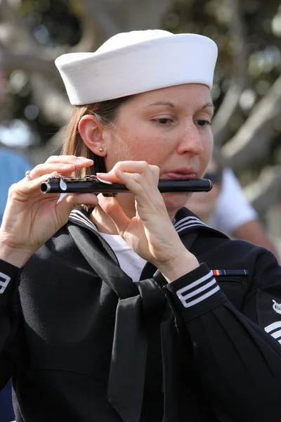 San Diego Seconda Guerra Mondiale Cerimonia di Bacio Statua — Foto Stock