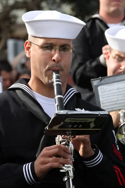 San Diego WWII Kiss Statue Ceremony — Stock Photo, Image